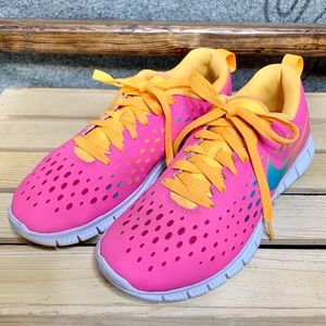 orange and pink nikes